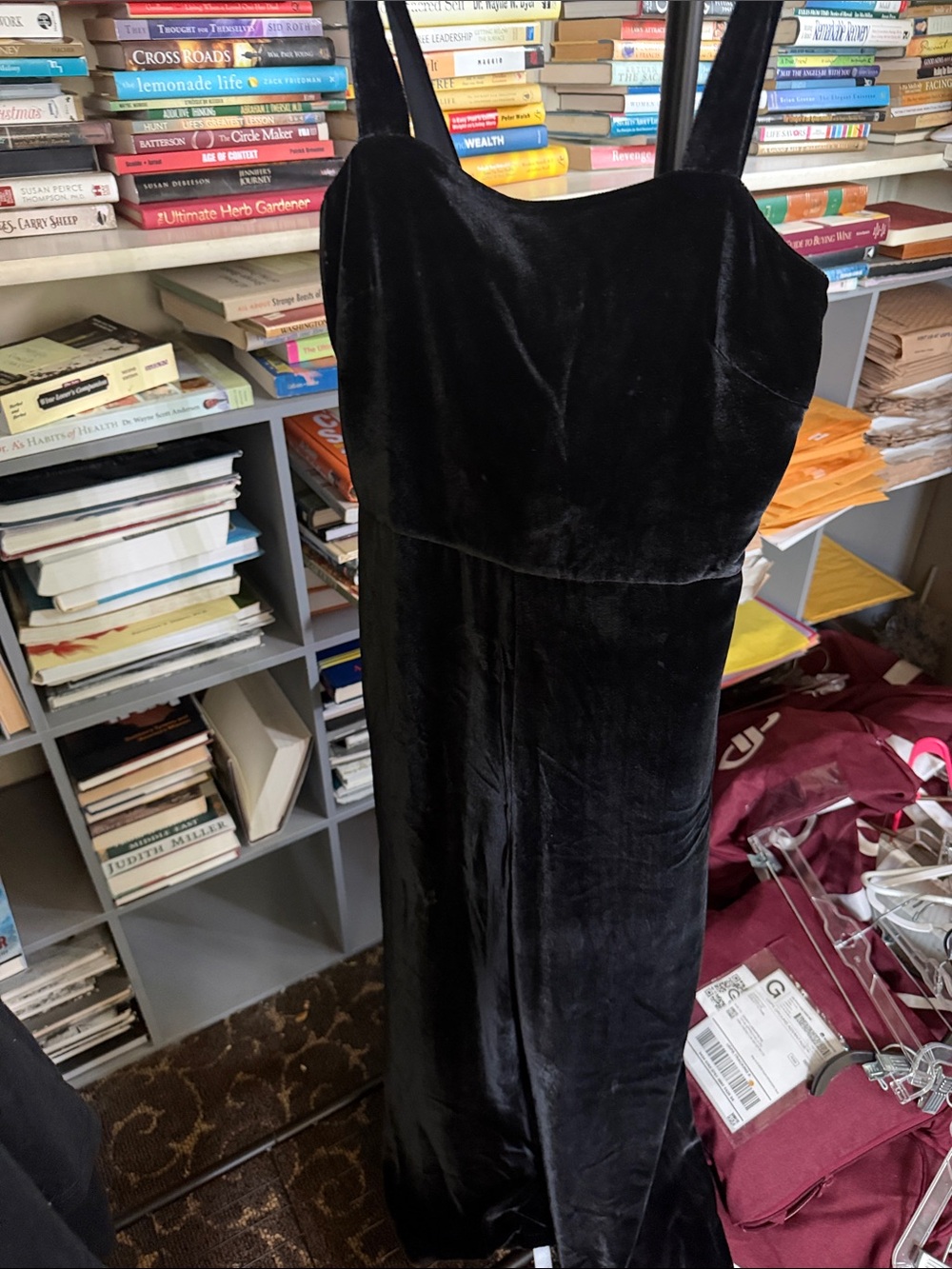 Black Velvet Women's SleevelessJumpsuit